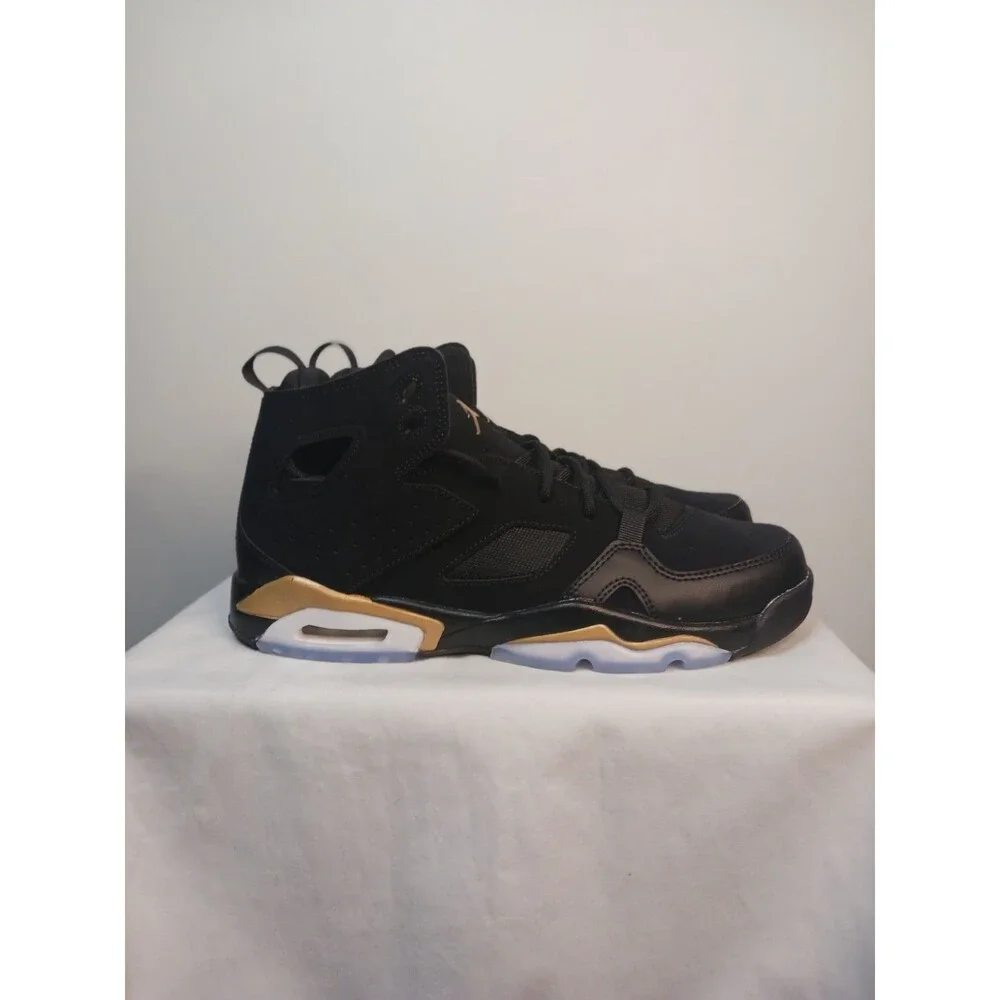 *NEW* Youth NIKE Air Jordan Flight Club 91' Black / Gold (DM1685 007) SZ 7Y